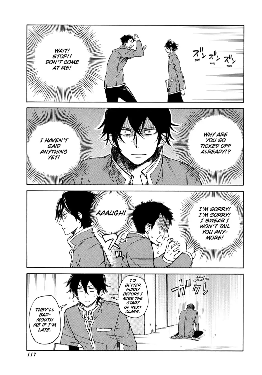 Handa-kun Chapter 10 page 7 - Chapter 10: Handa-kun & Dash Higashino
