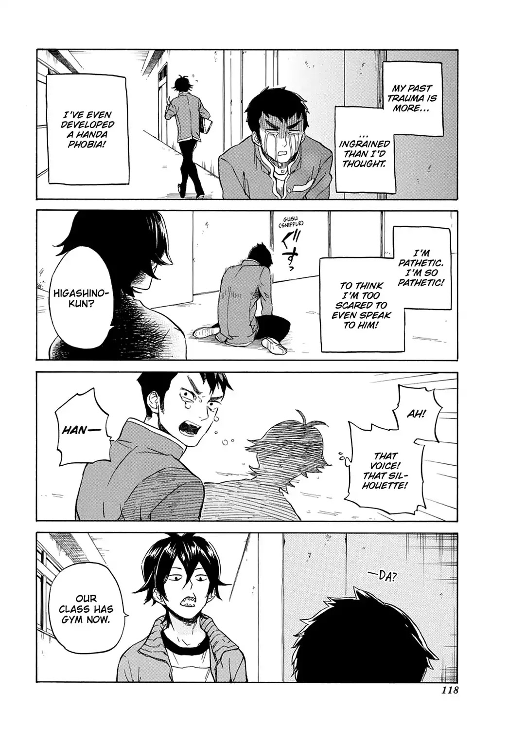 Handa-kun Chapter 10 page 8 - Chapter 10: Handa-kun & Dash Higashino