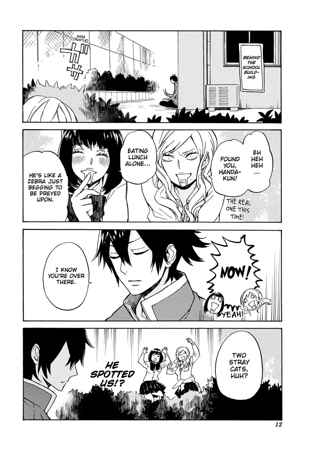 Handa-kun Chapter 11 page 14 - Chapter 11: Handa-kun & the Student Council