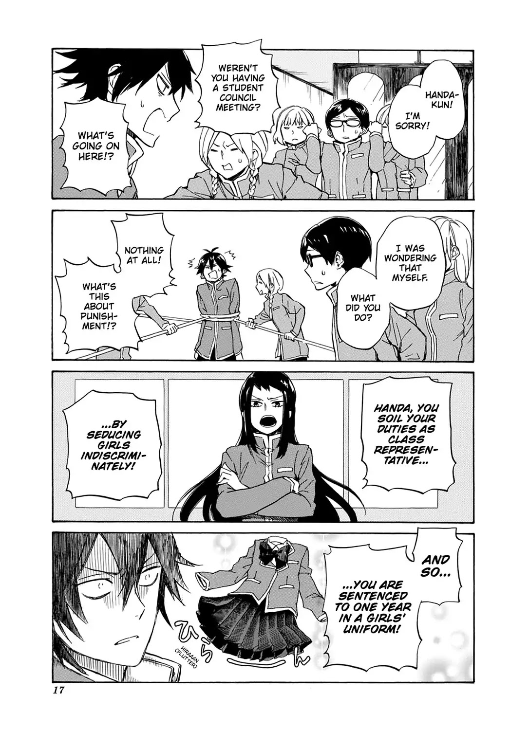 Handa-kun Chapter 11 page 19 - Chapter 11: Handa-kun & the Student Council