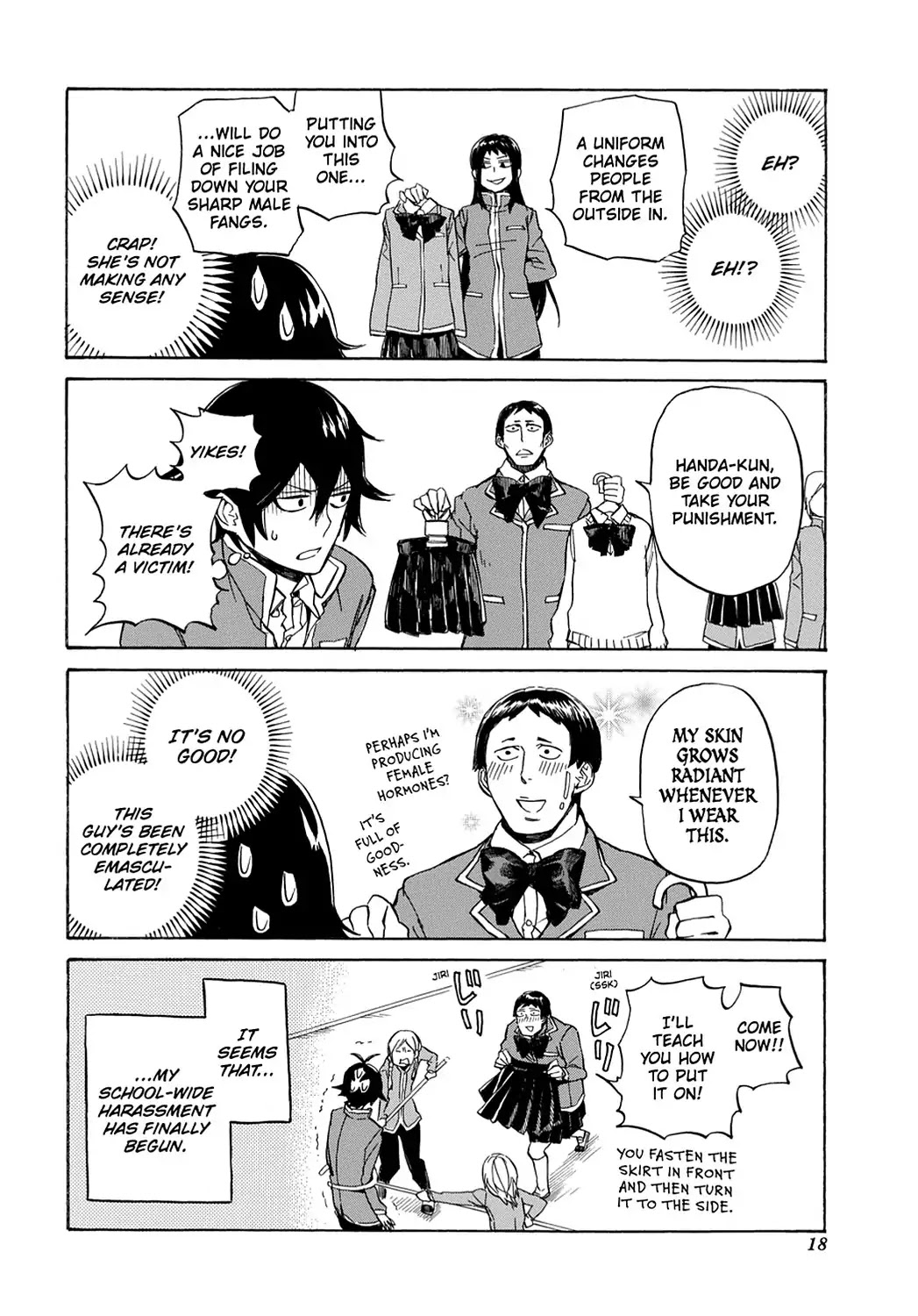 Handa-kun Chapter 11 page 20 - Chapter 11: Handa-kun & the Student Council