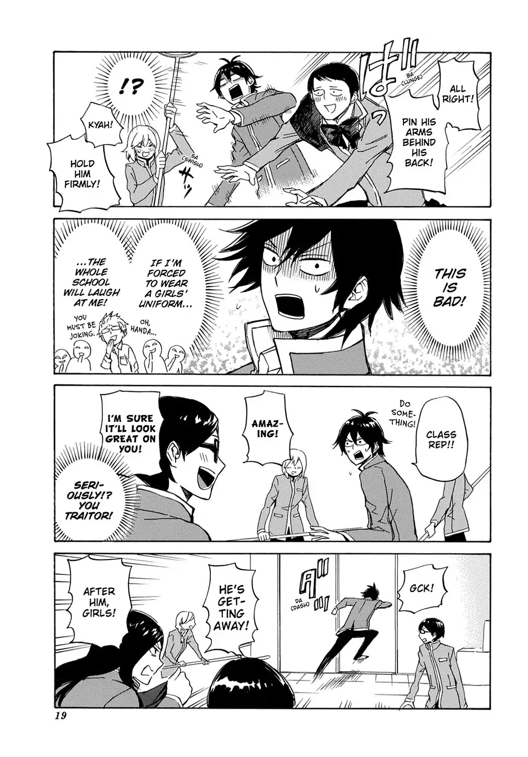 Handa-kun Chapter 11 page 21 - Chapter 11: Handa-kun & the Student Council