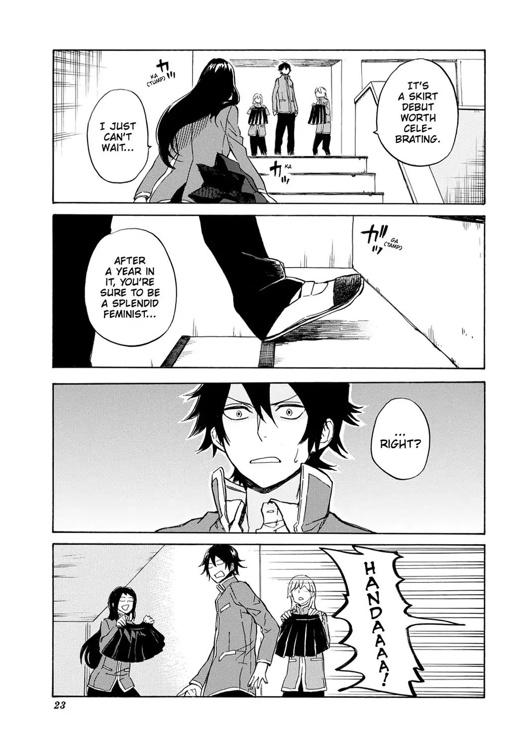 Handa-kun Chapter 11 page 25 - Chapter 11: Handa-kun & the Student Council