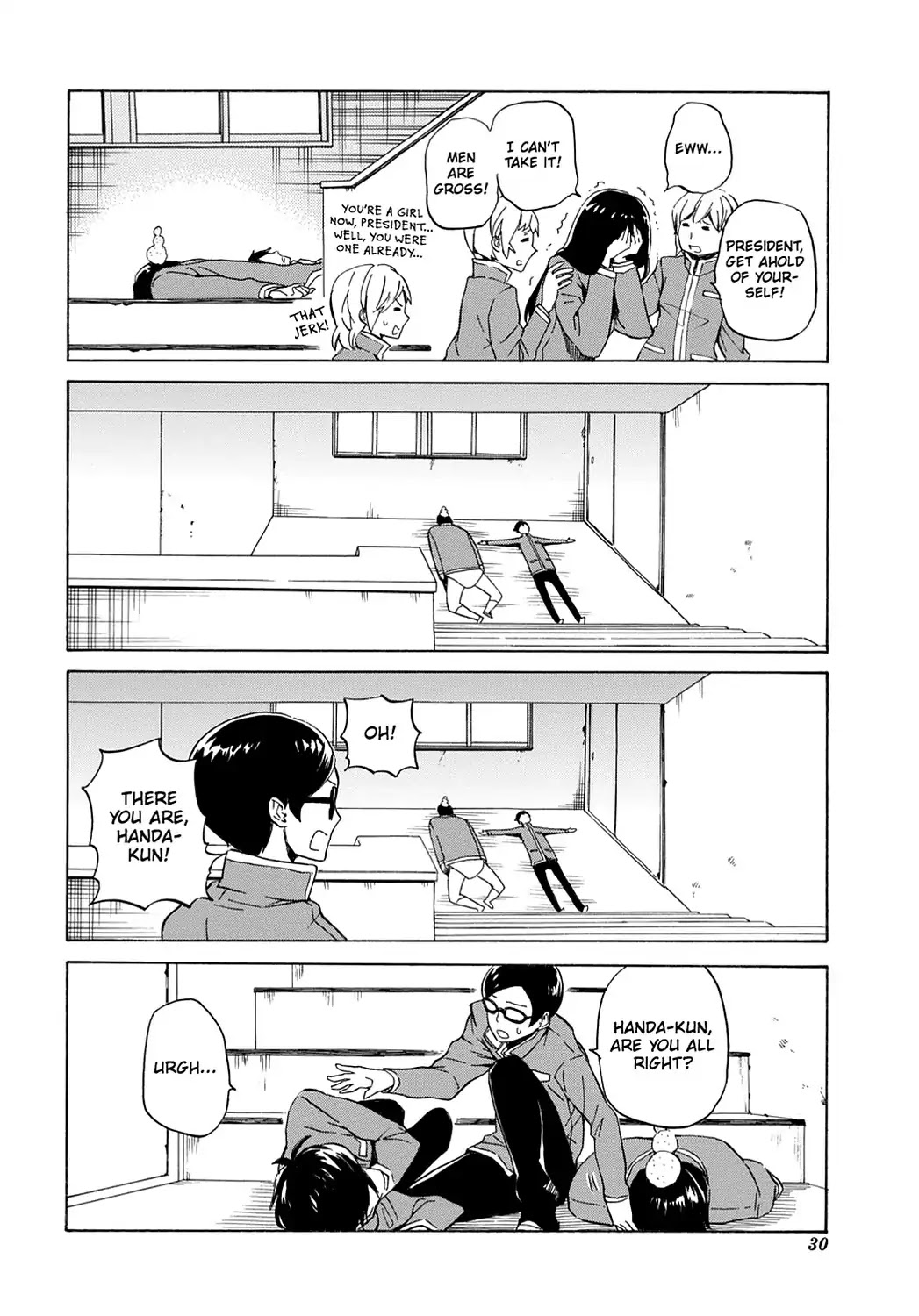 Handa-kun Chapter 11 page 32 - Chapter 11: Handa-kun & the Student Council