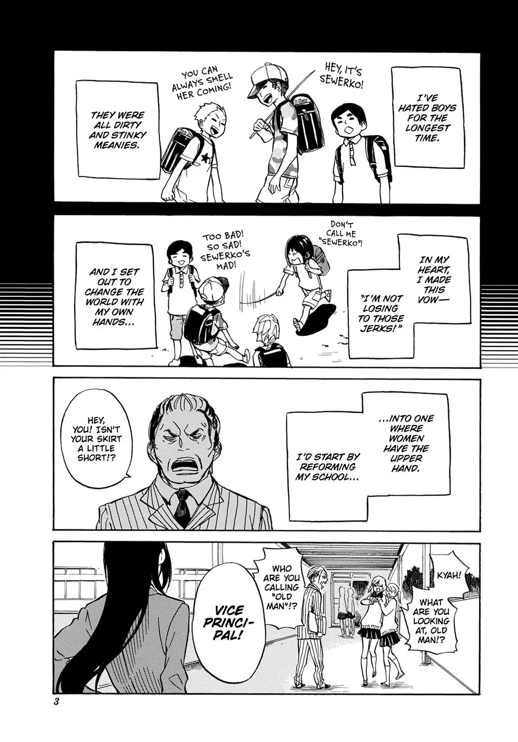 Handa-kun Chapter 11 page 5 - Chapter 11: Handa-kun & the Student Council
