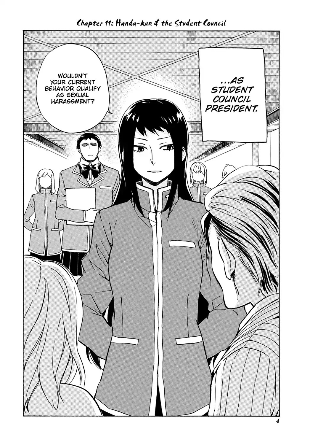 Handa-kun Chapter 11 page 6 - Chapter 11: Handa-kun & the Student Council