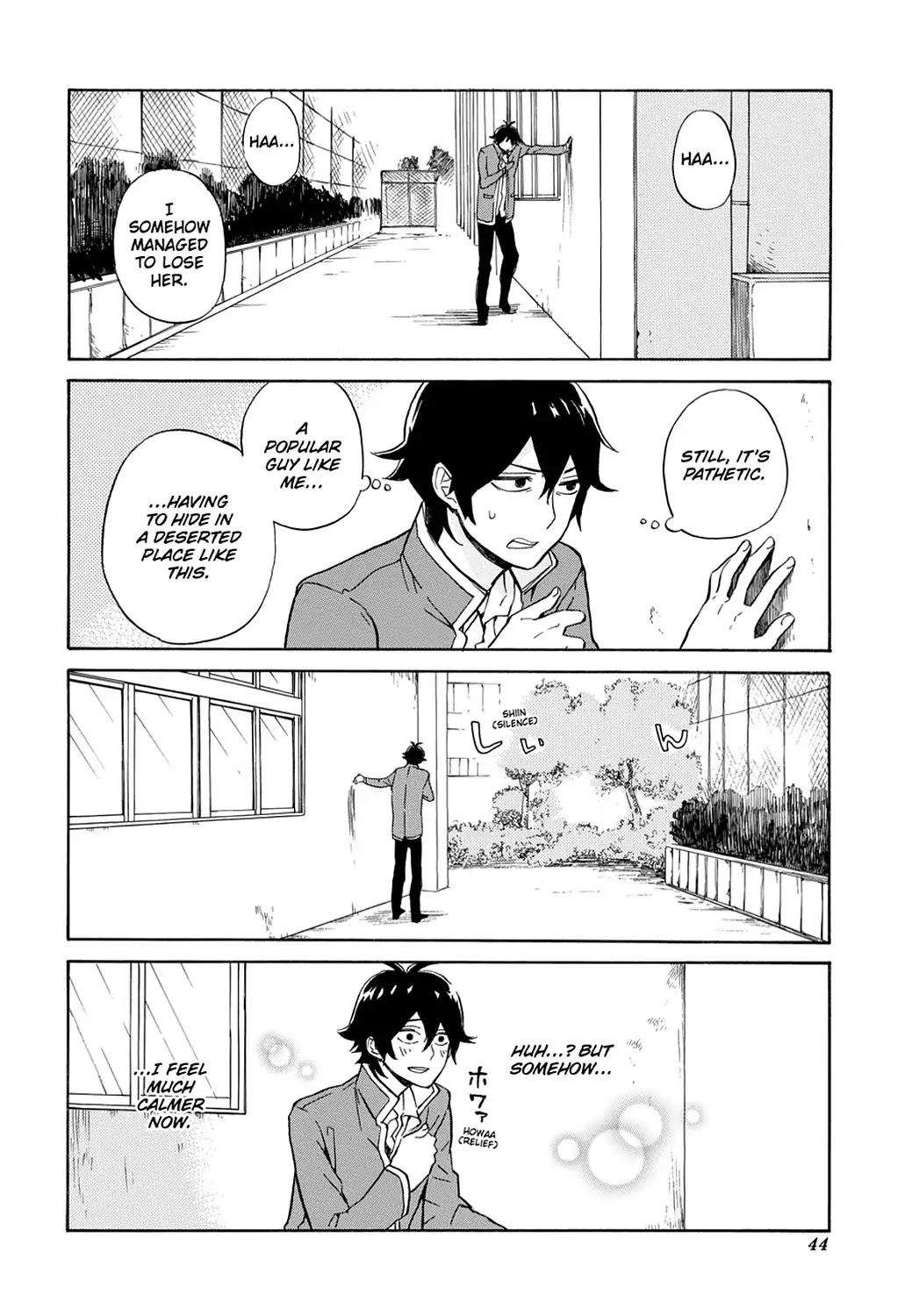 Handa-kun Chapter 12 page 12 - Chapter 12: Handa-kun & Amnesia