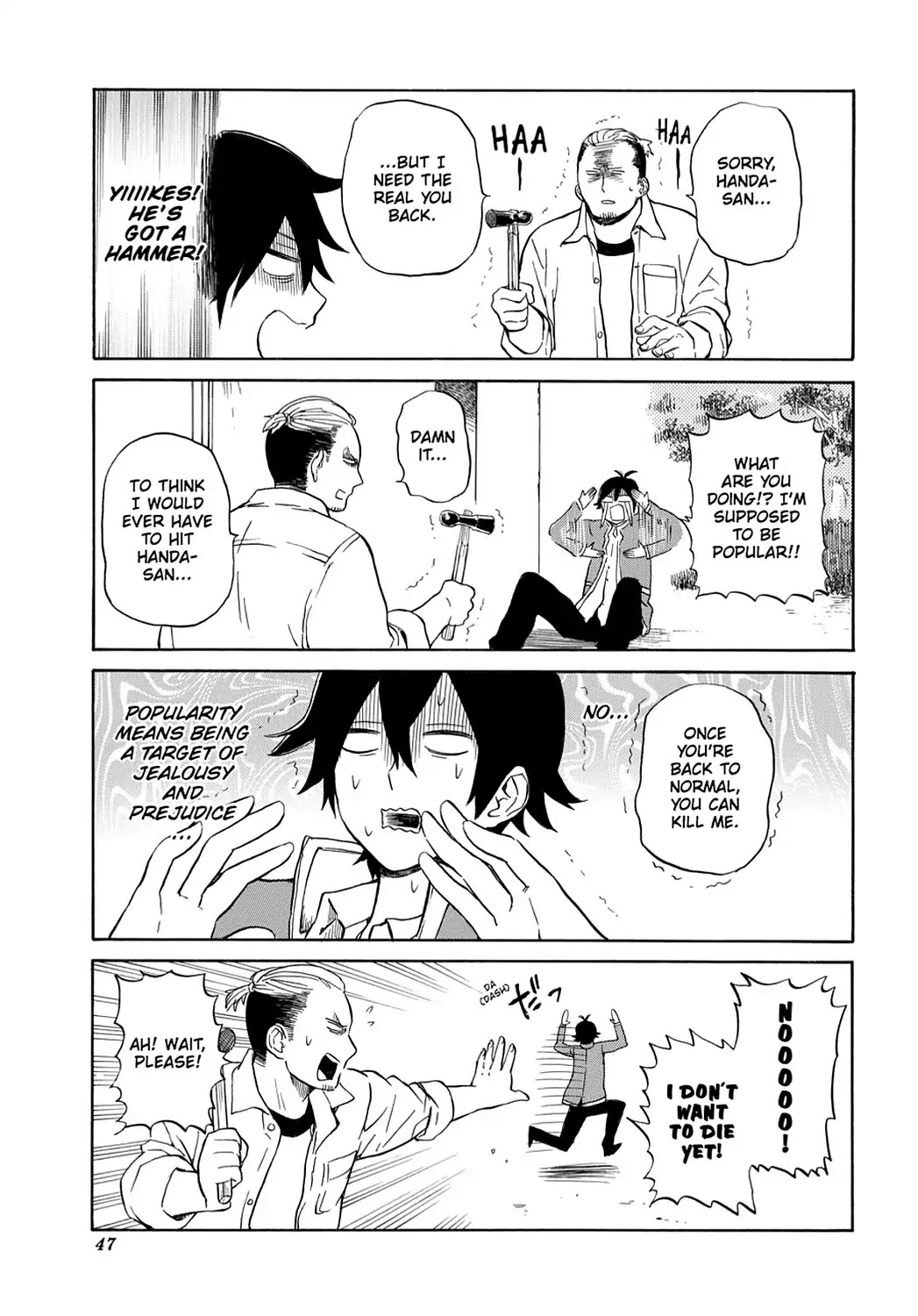 Handa-kun Chapter 12 page 15 - Chapter 12: Handa-kun & Amnesia