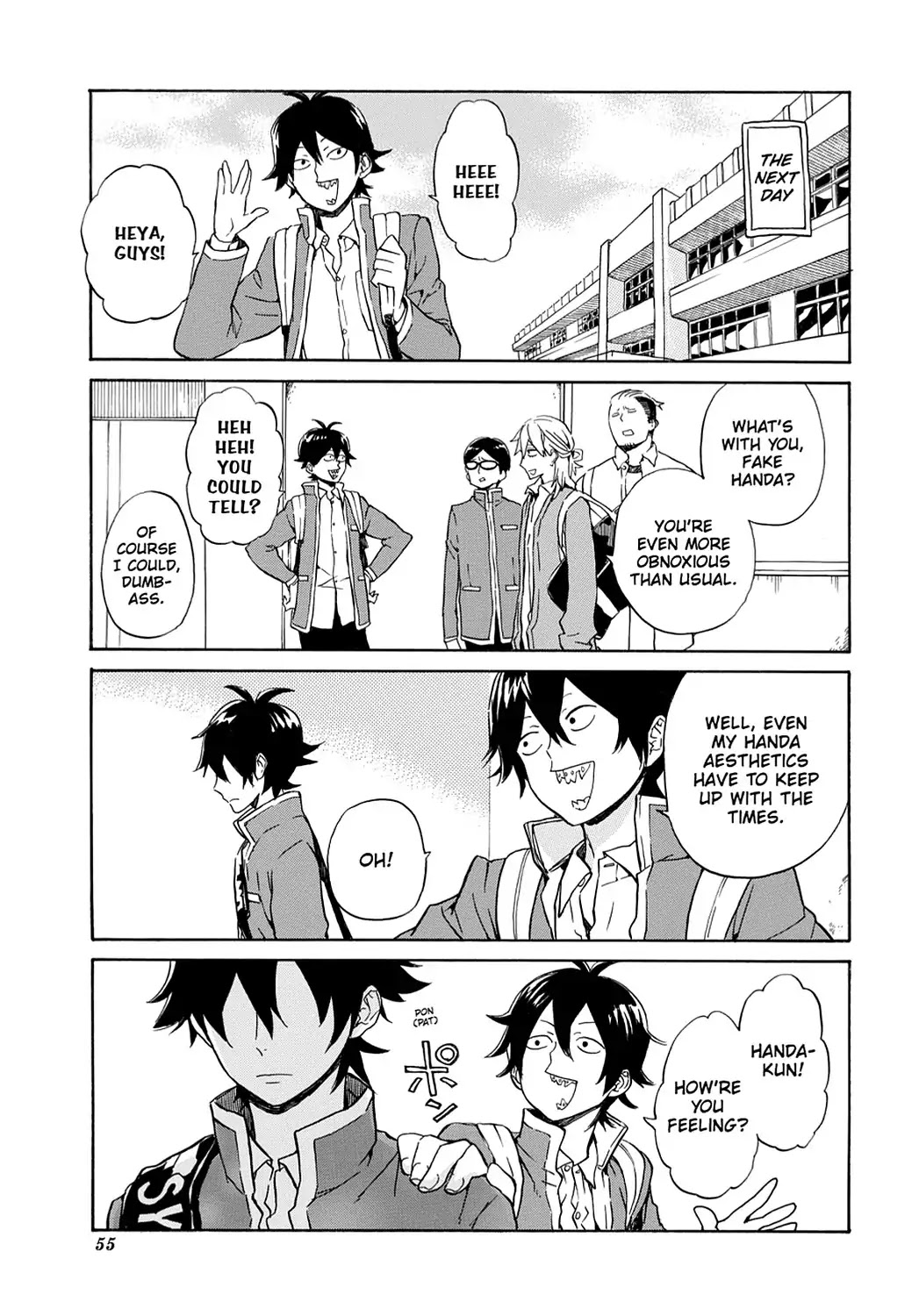 Handa-kun Chapter 12 page 23 - Chapter 12: Handa-kun & Amnesia