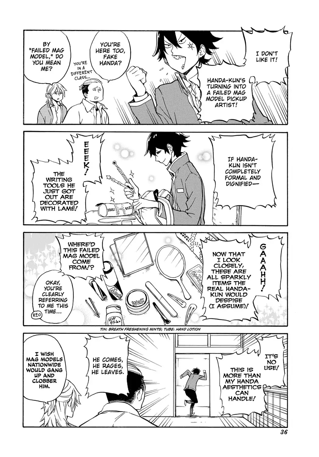 Handa-kun Chapter 12 page 4 - Chapter 12: Handa-kun & Amnesia