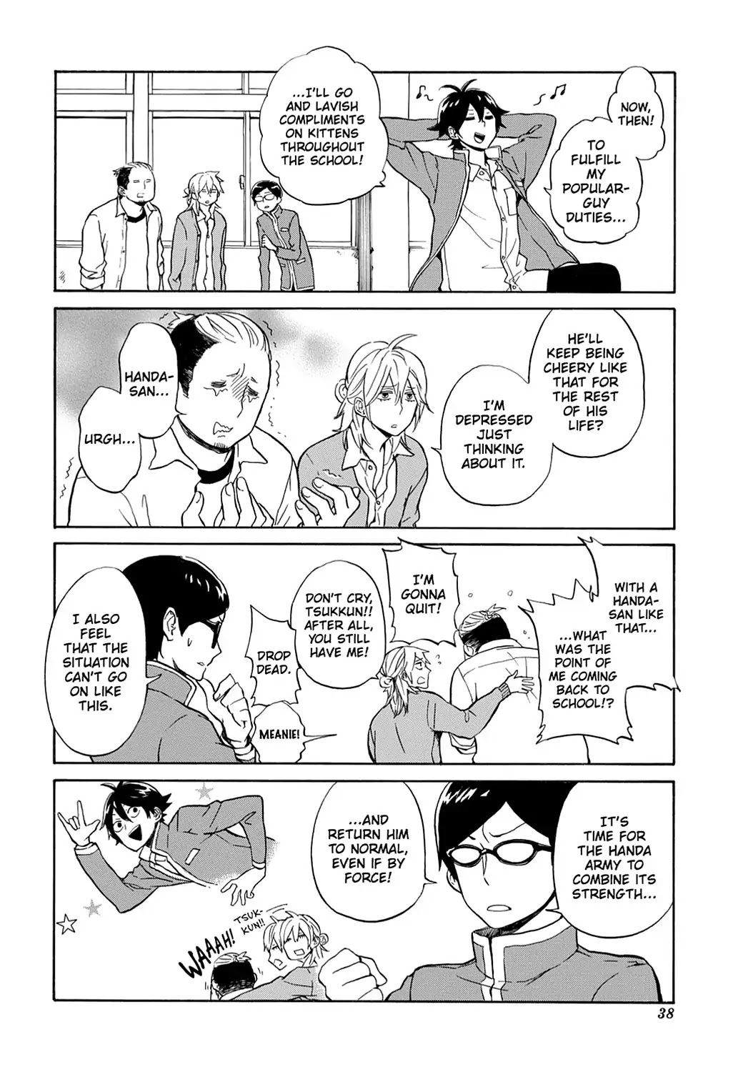 Handa-kun Chapter 12 page 6 - Chapter 12: Handa-kun & Amnesia