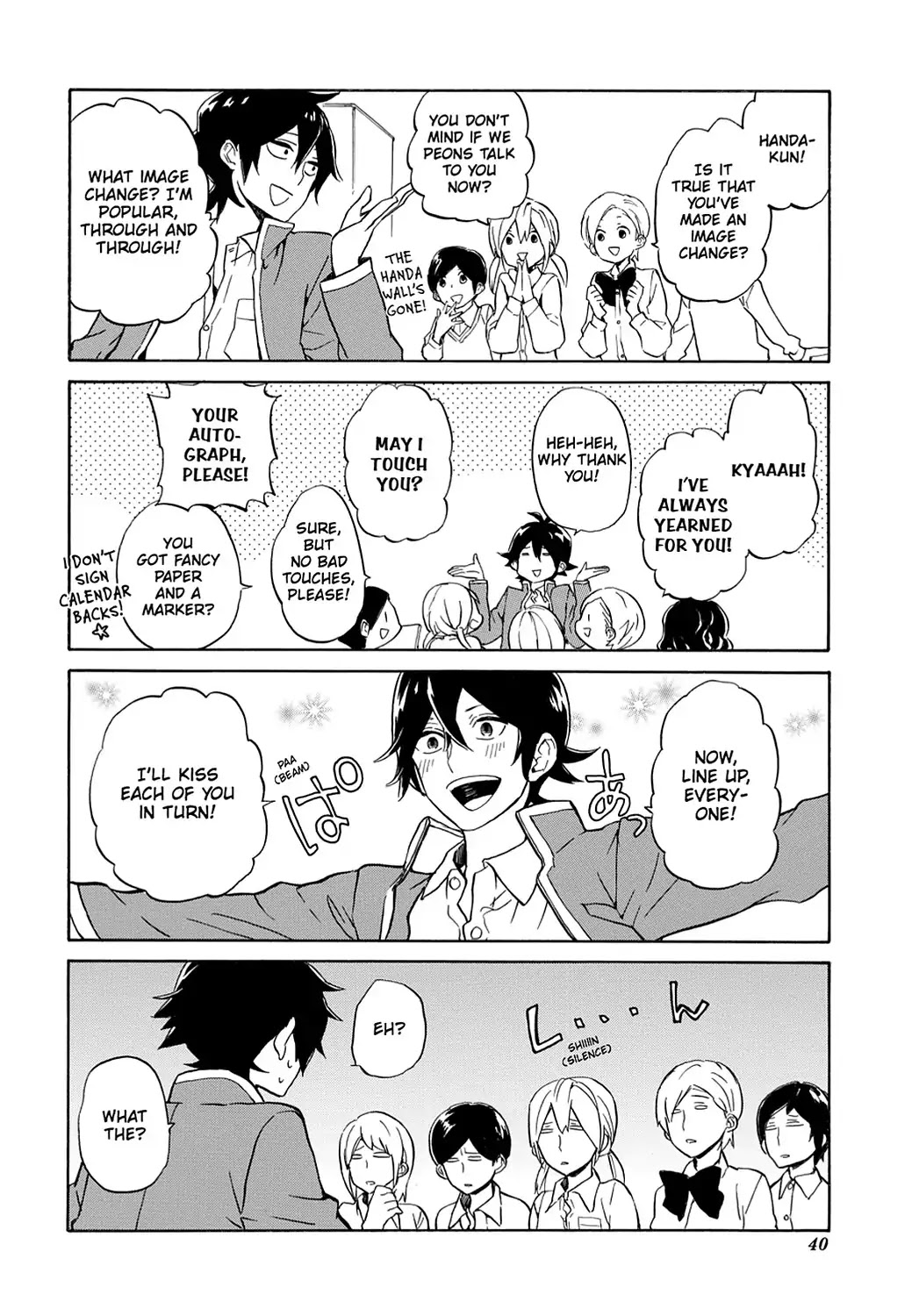 Handa-kun Chapter 12 page 8 - Chapter 12: Handa-kun & Amnesia