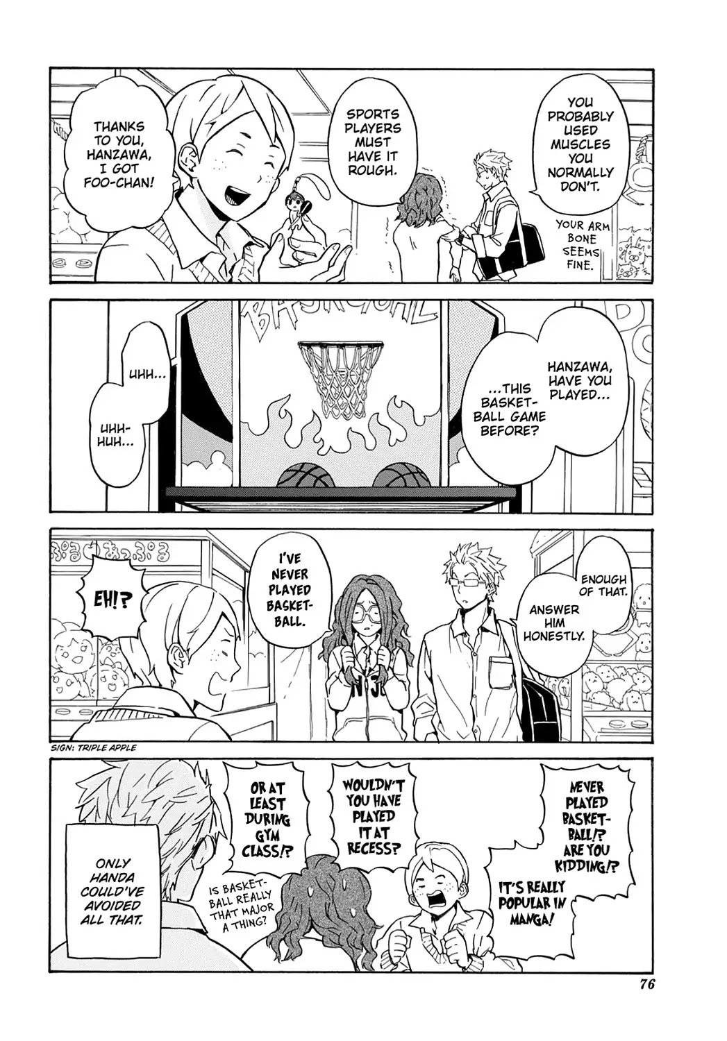 Handa-kun Chapter 13 page 18 - Chapter 13: Handa-kun & His Friend's Friend