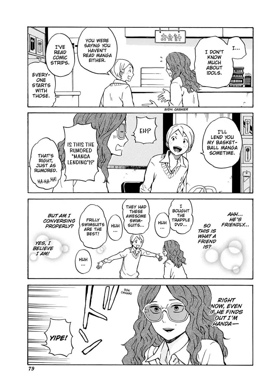 Handa-kun Chapter 13 page 21 - Chapter 13: Handa-kun & His Friend's Friend