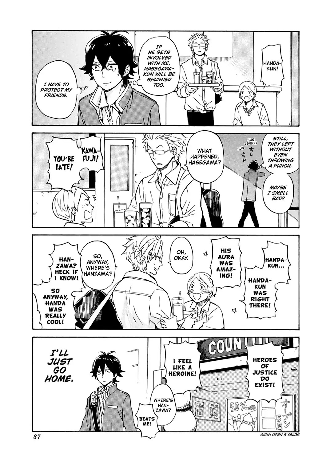 Handa-kun Chapter 13 page 29 - Chapter 13: Handa-kun & His Friend's Friend