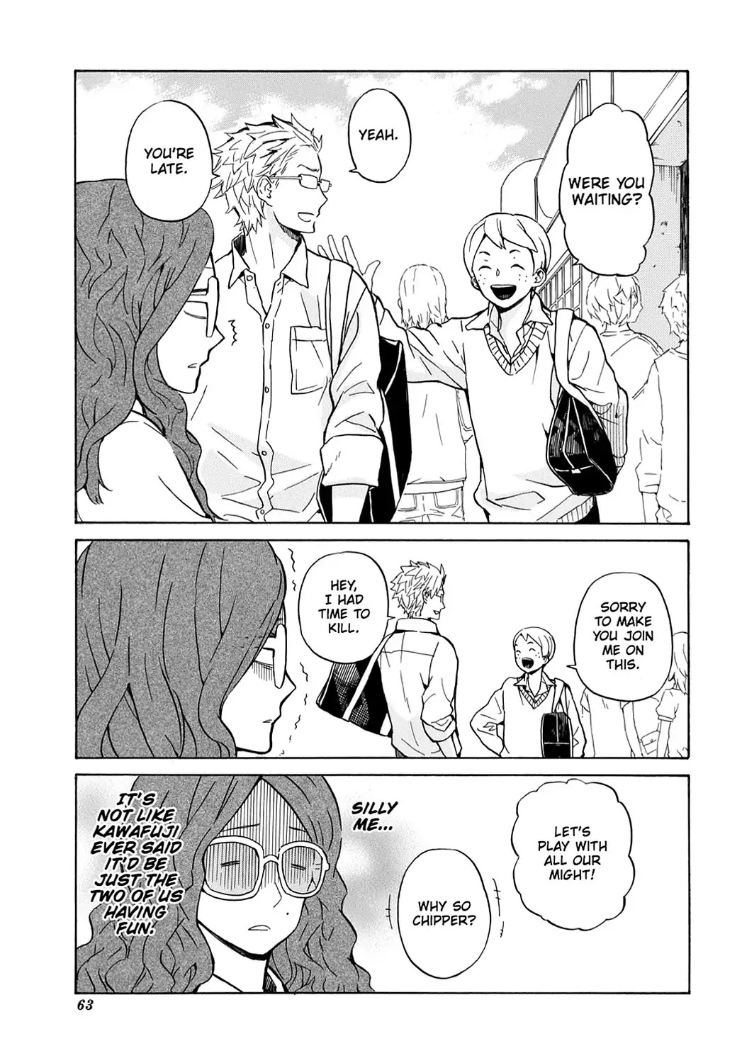 Handa-kun Chapter 13 page 5 - Chapter 13: Handa-kun & His Friend's Friend