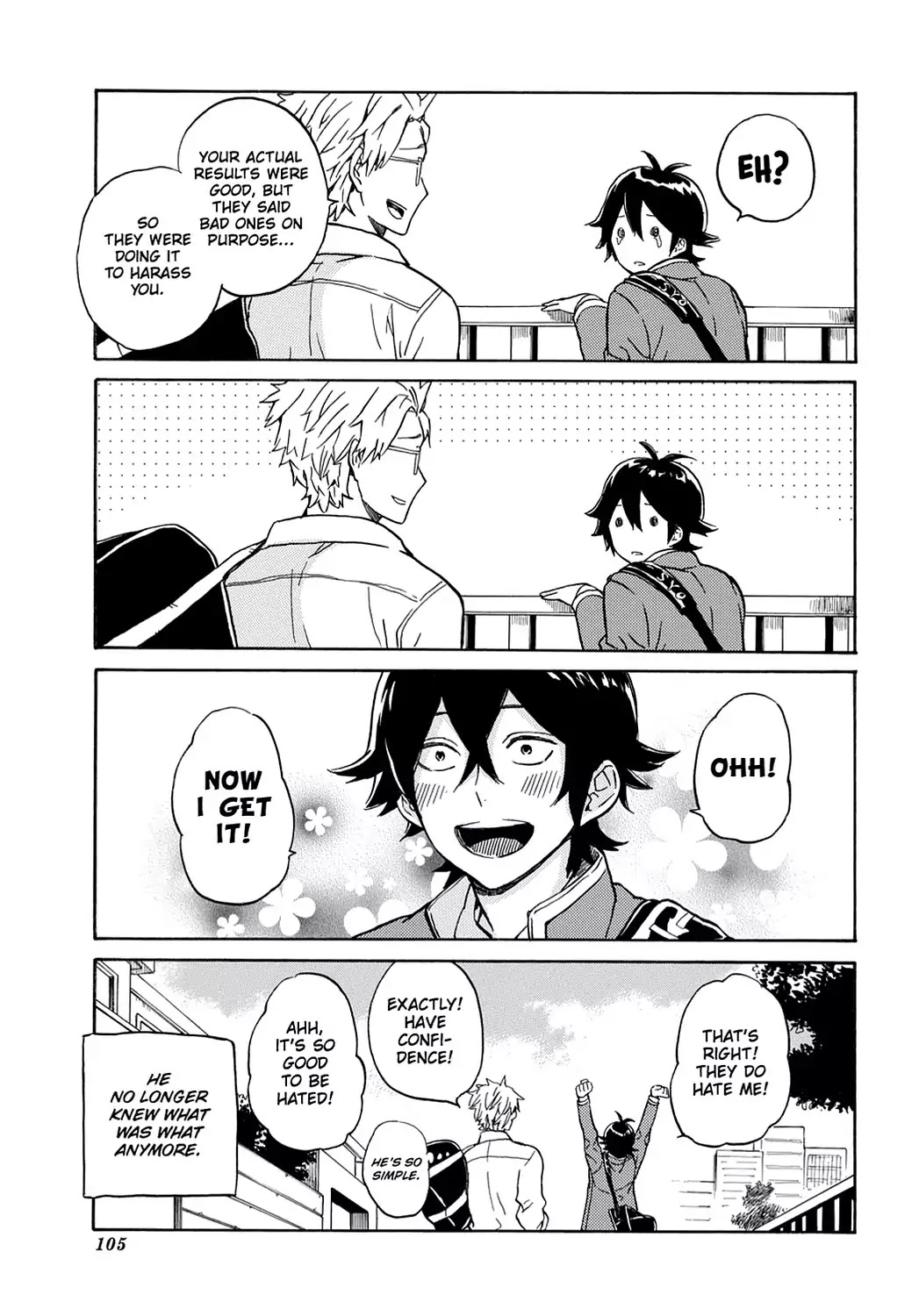 Handa-kun Chapter 14 page 15 - Chapter 14: Handa-kun & Palm Reading