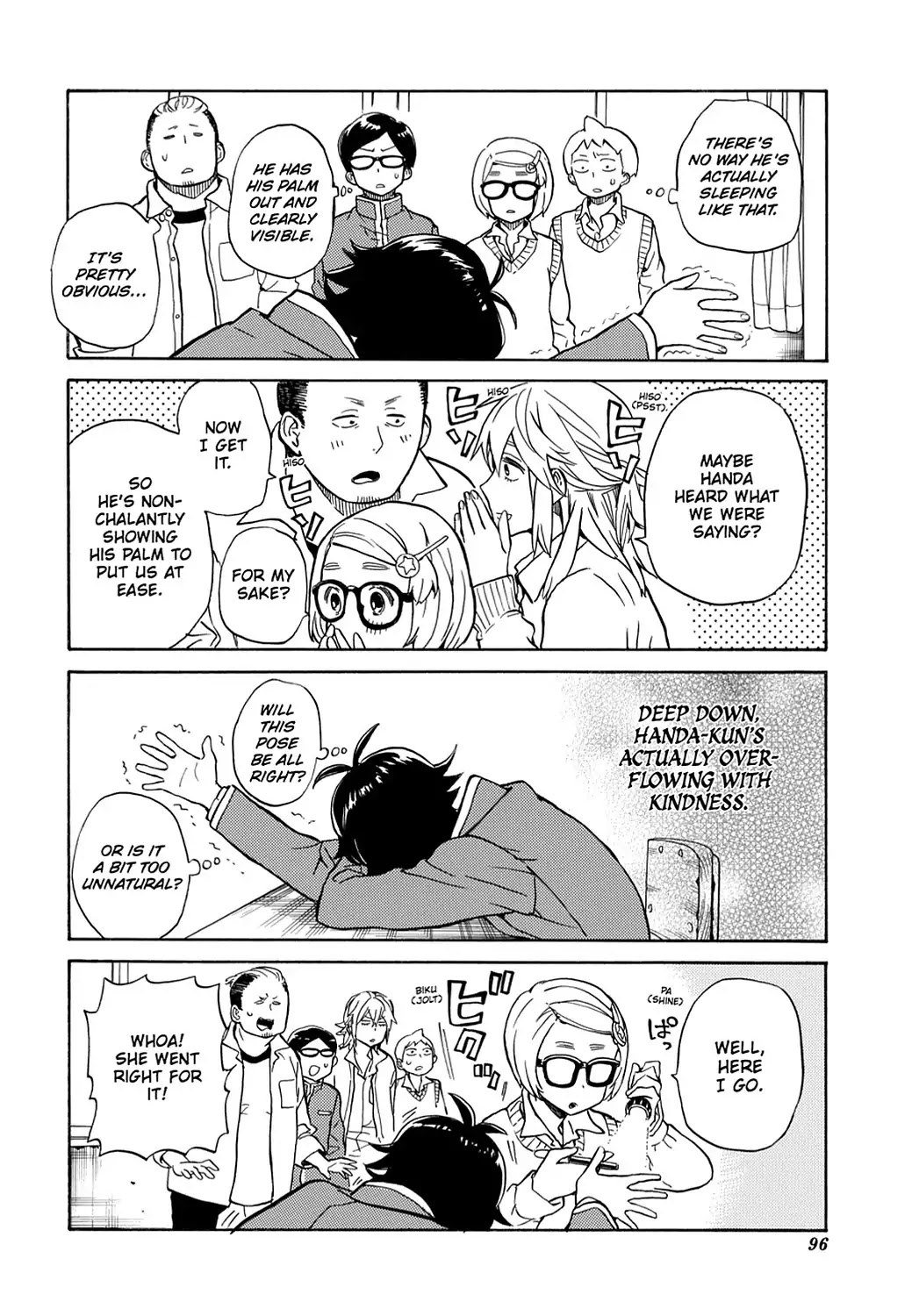 Handa-kun Chapter 14 page 6 - Chapter 14: Handa-kun & Palm Reading