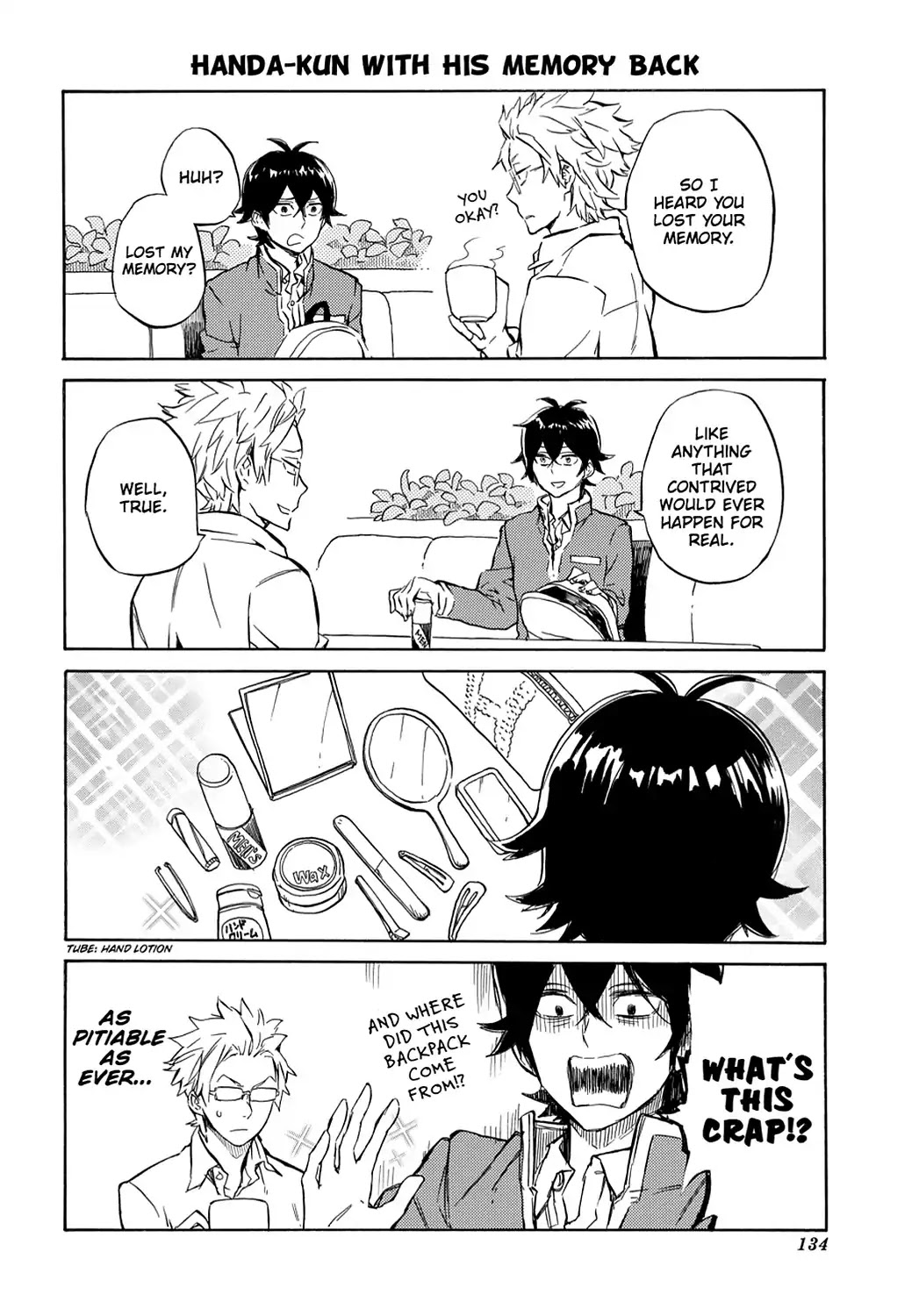 Handa-kun Chapter 15.5 page 2 - Vol.3 Bonus