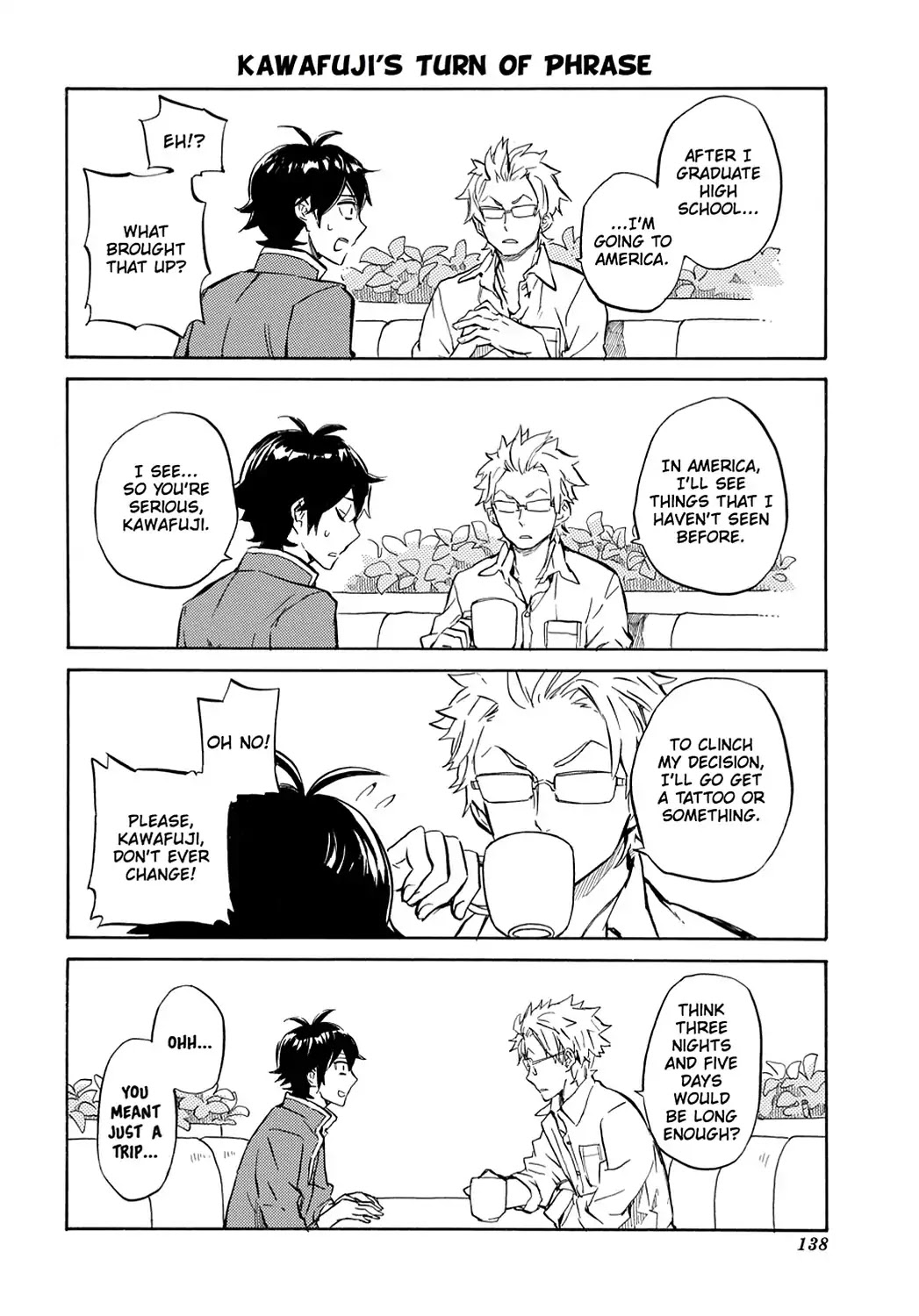 Handa-kun Chapter 15.5 page 6 - Vol.3 Bonus