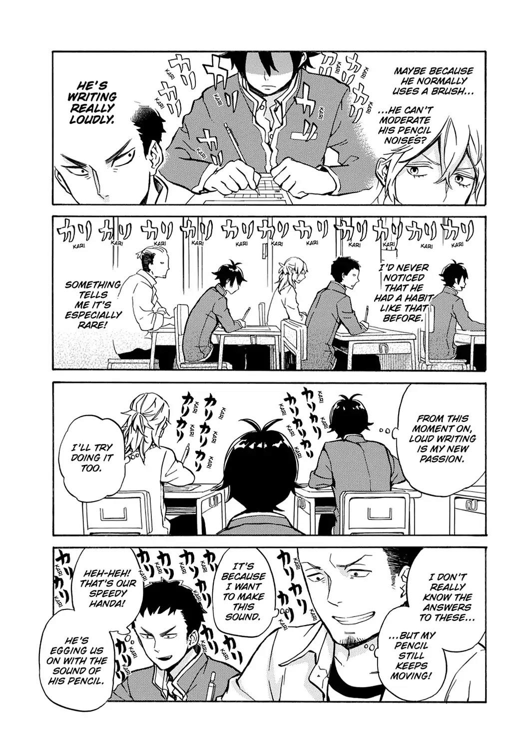 Handa-kun Chapter 15 page 19 - Chapter 15: Handa-kun & the Makeup Exam