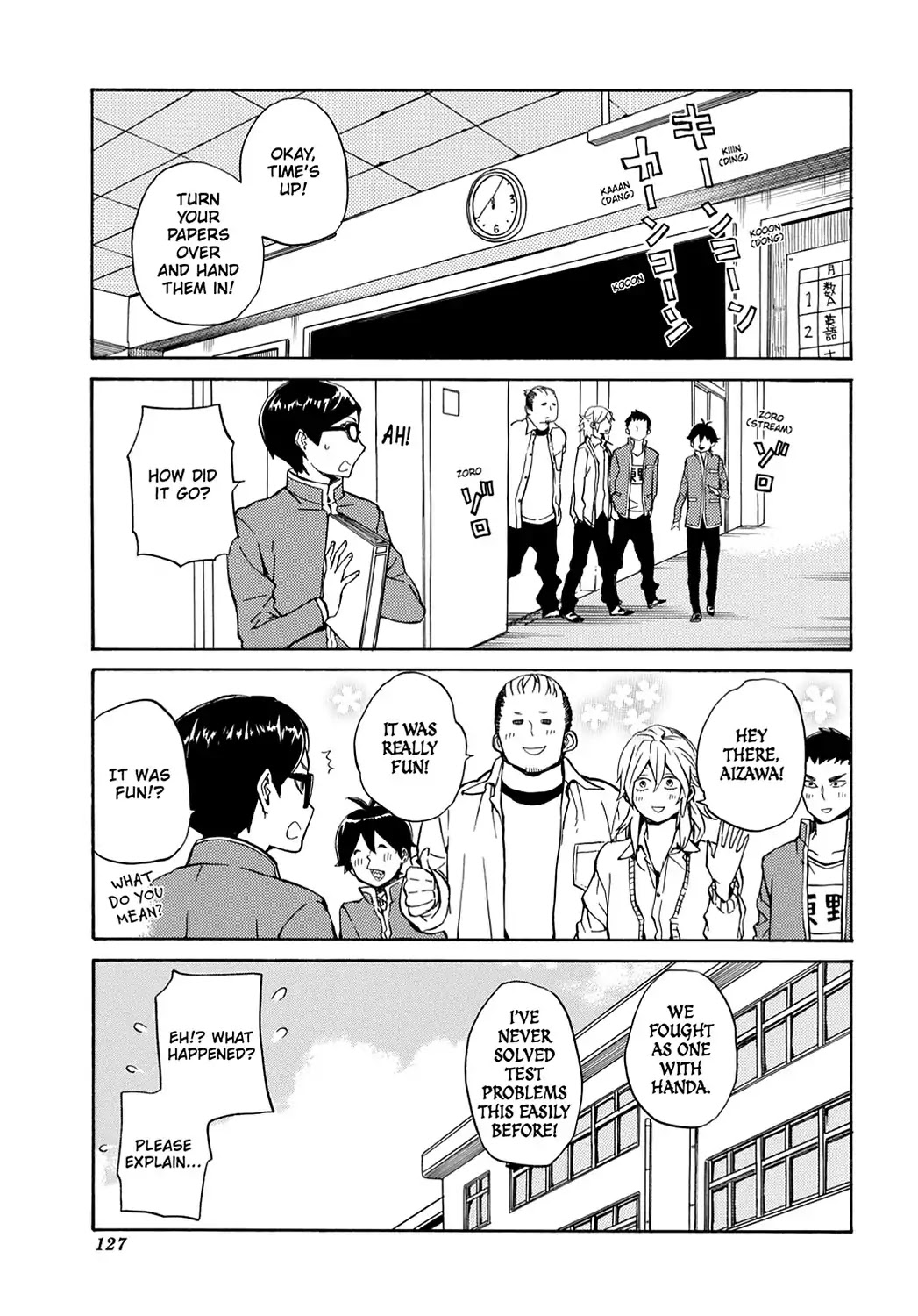 Handa-kun Chapter 15 page 21 - Chapter 15: Handa-kun & the Makeup Exam