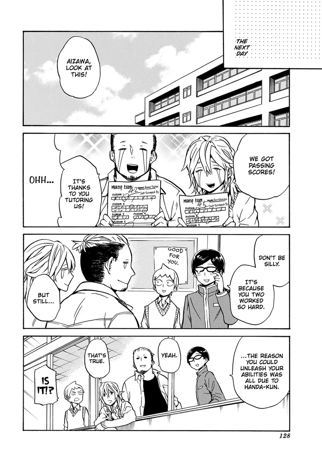 Handa-kun Chapter 15 page 22 - Chapter 15: Handa-kun & the Makeup Exam