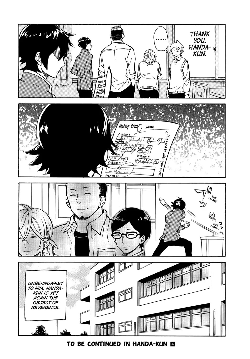 Handa-kun Chapter 15 page 24 - Chapter 15: Handa-kun & the Makeup Exam