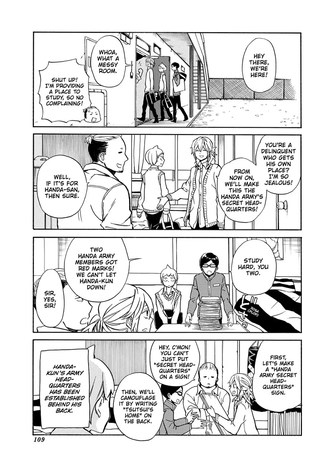 Handa-kun Chapter 15 page 3 - Chapter 15: Handa-kun & the Makeup Exam