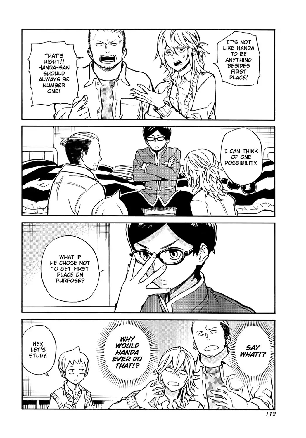 Handa-kun Chapter 15 page 6 - Chapter 15: Handa-kun & the Makeup Exam