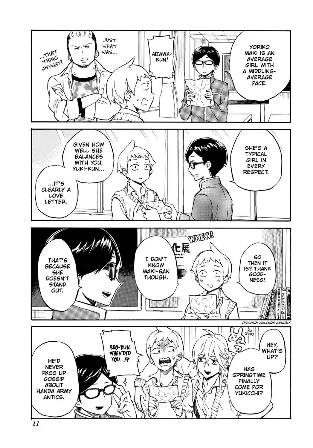 Handa-kun Chapter 16 page 13 - Chapter 16: Handa-kun & the Mundane