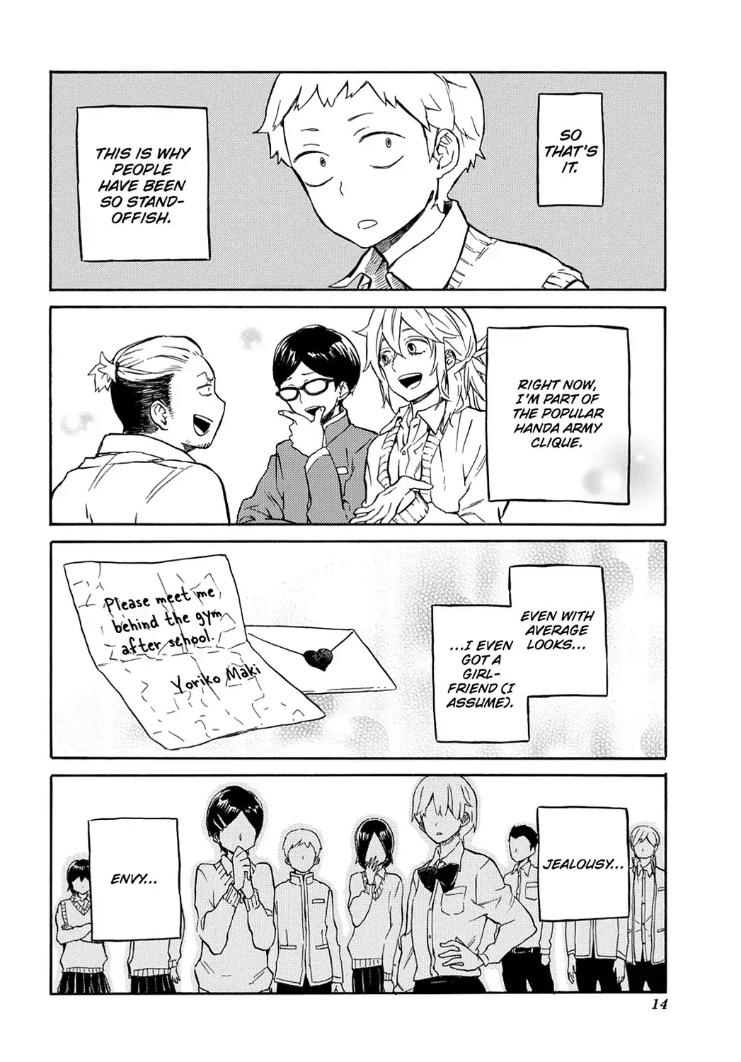 Handa-kun Chapter 16 page 16 - Chapter 16: Handa-kun & the Mundane