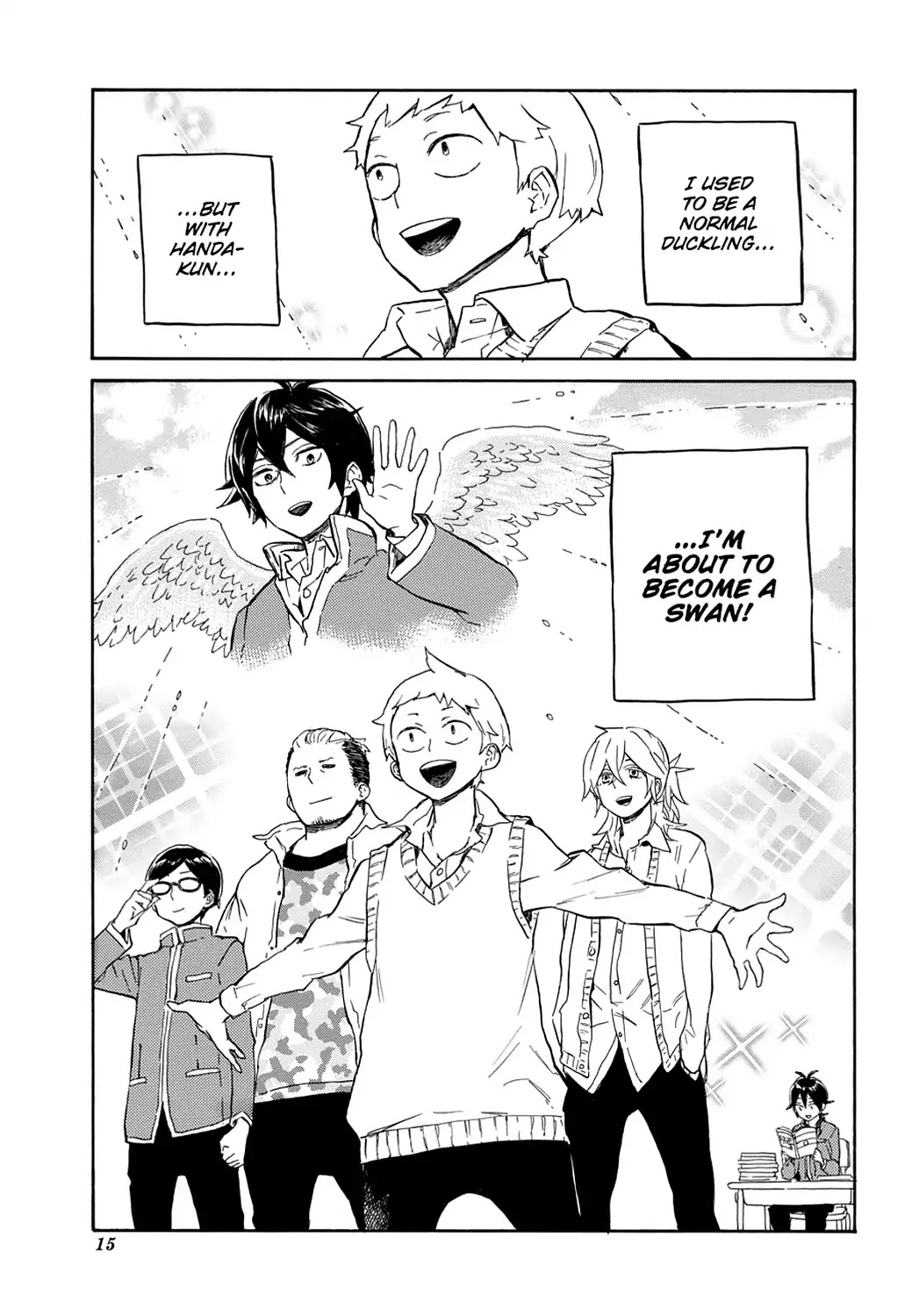 Handa-kun Chapter 16 page 17 - Chapter 16: Handa-kun & the Mundane