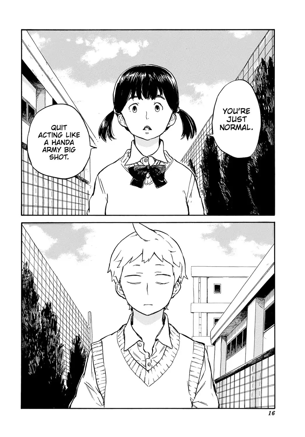 Handa-kun Chapter 16 page 18 - Chapter 16: Handa-kun & the Mundane
