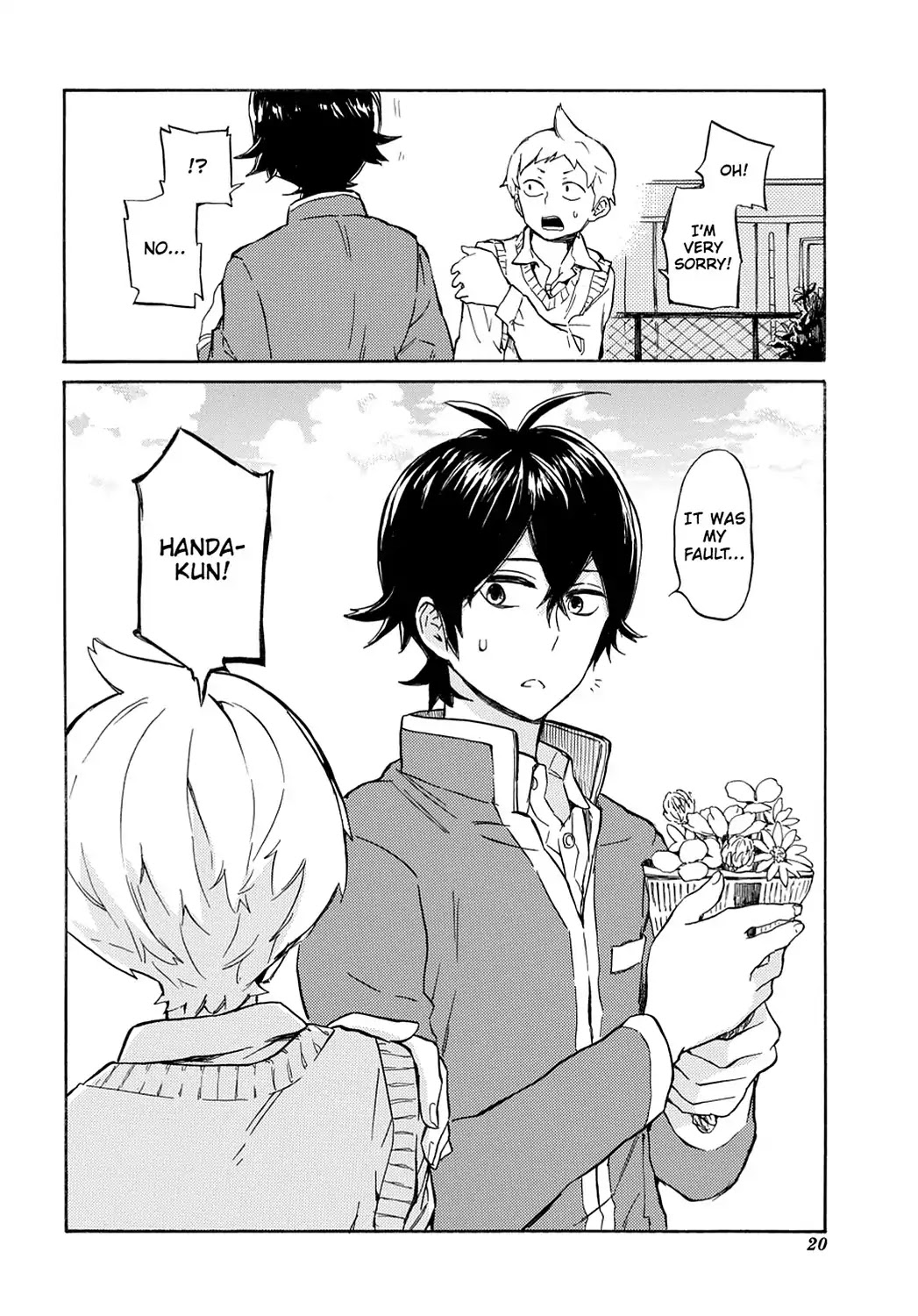 Handa-kun Chapter 16 page 22 - Chapter 16: Handa-kun & the Mundane