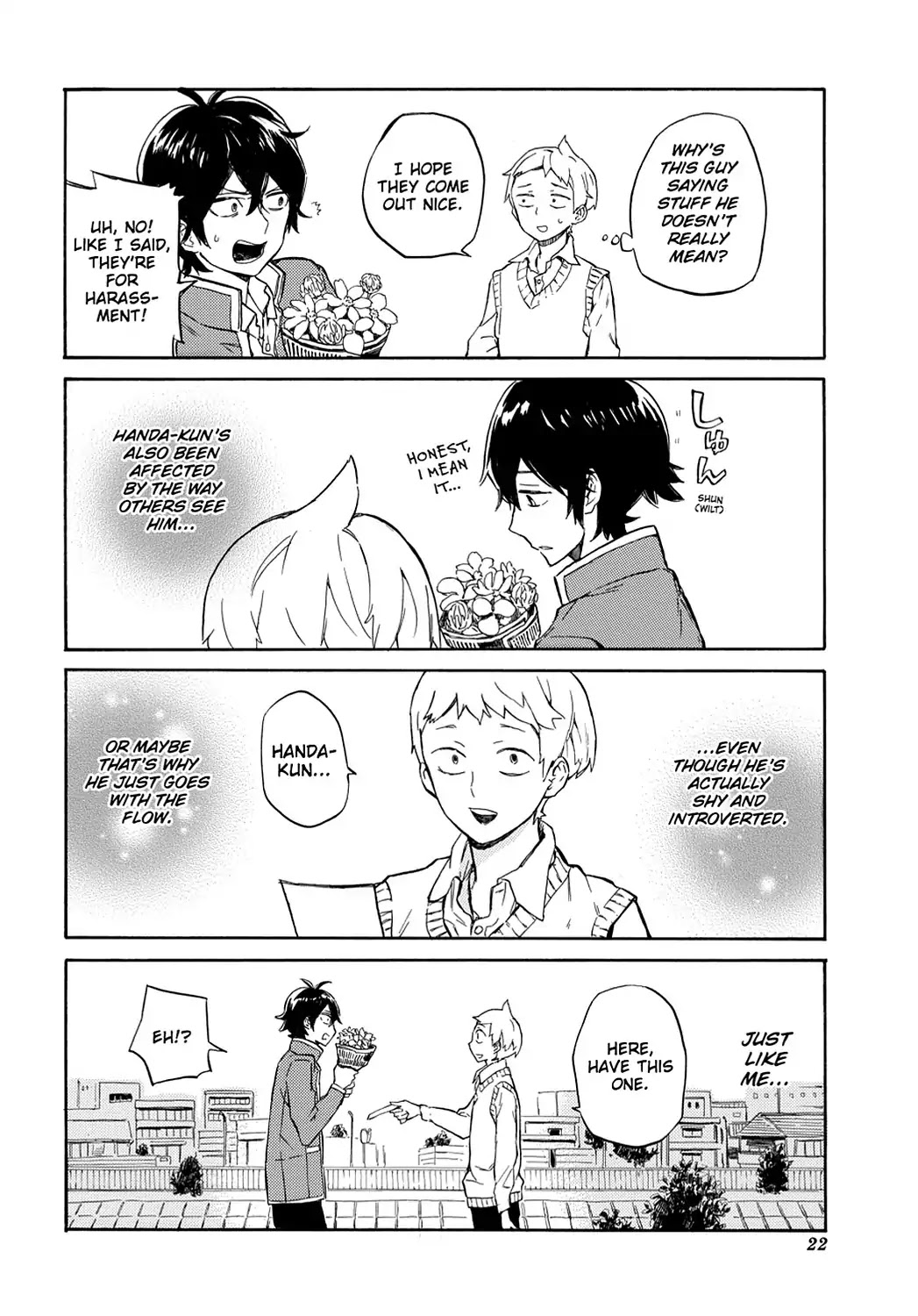 Handa-kun Chapter 16 page 24 - Chapter 16: Handa-kun & the Mundane