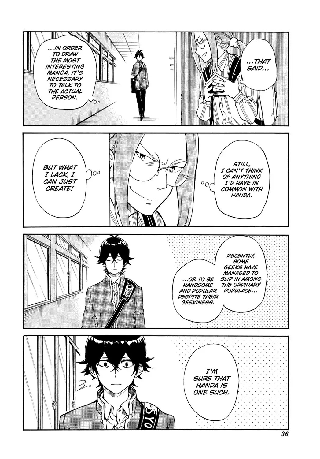 Handa-kun Chapter 17 page 10 - Chapter 17: Handa-kun & Beautie-Girls