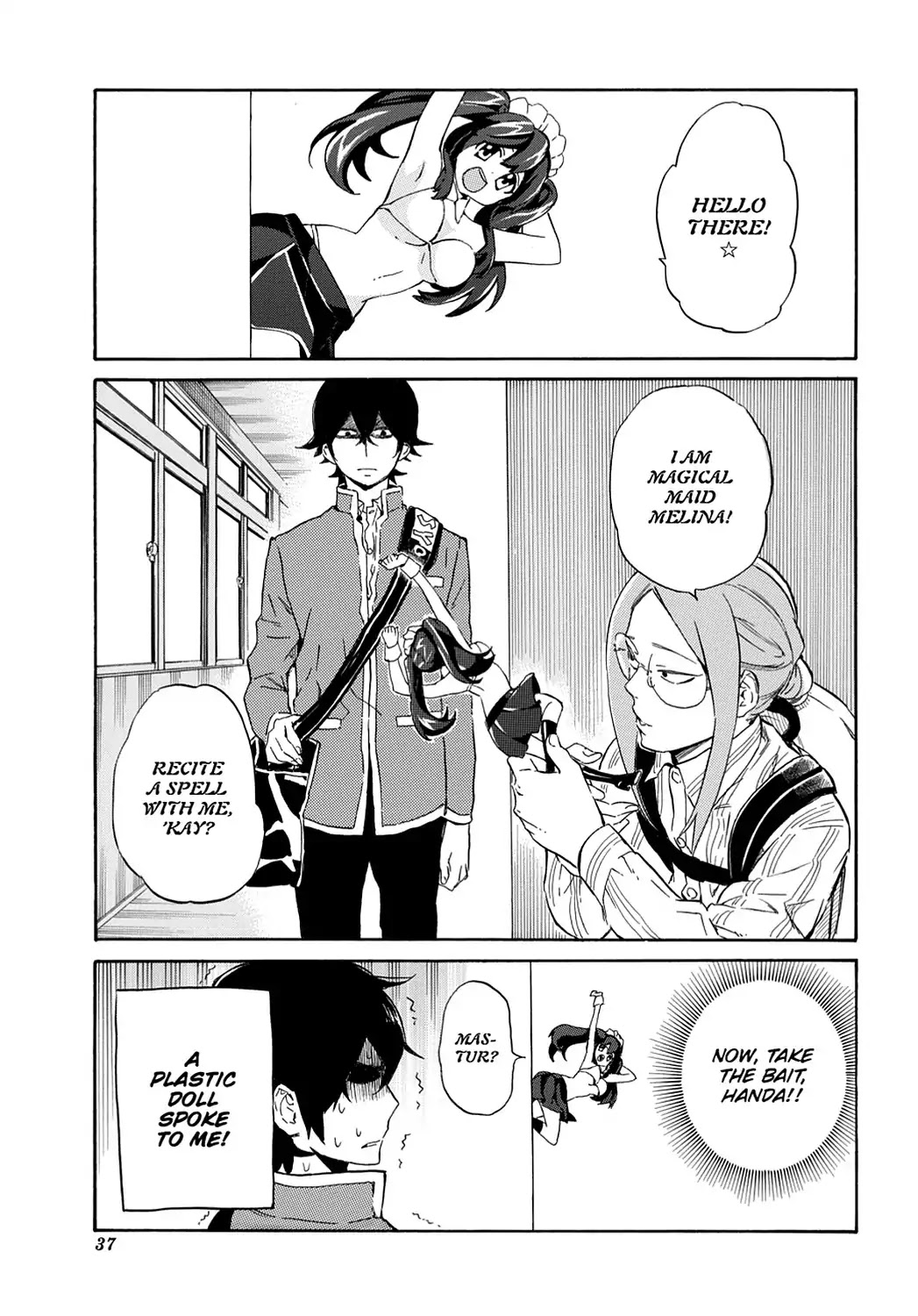Handa-kun Chapter 17 page 11 - Chapter 17: Handa-kun & Beautie-Girls