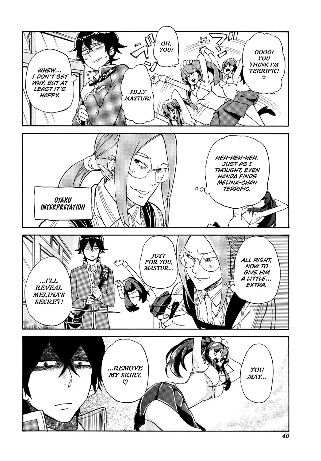 Handa-kun Chapter 17 page 14 - Chapter 17: Handa-kun & Beautie-Girls
