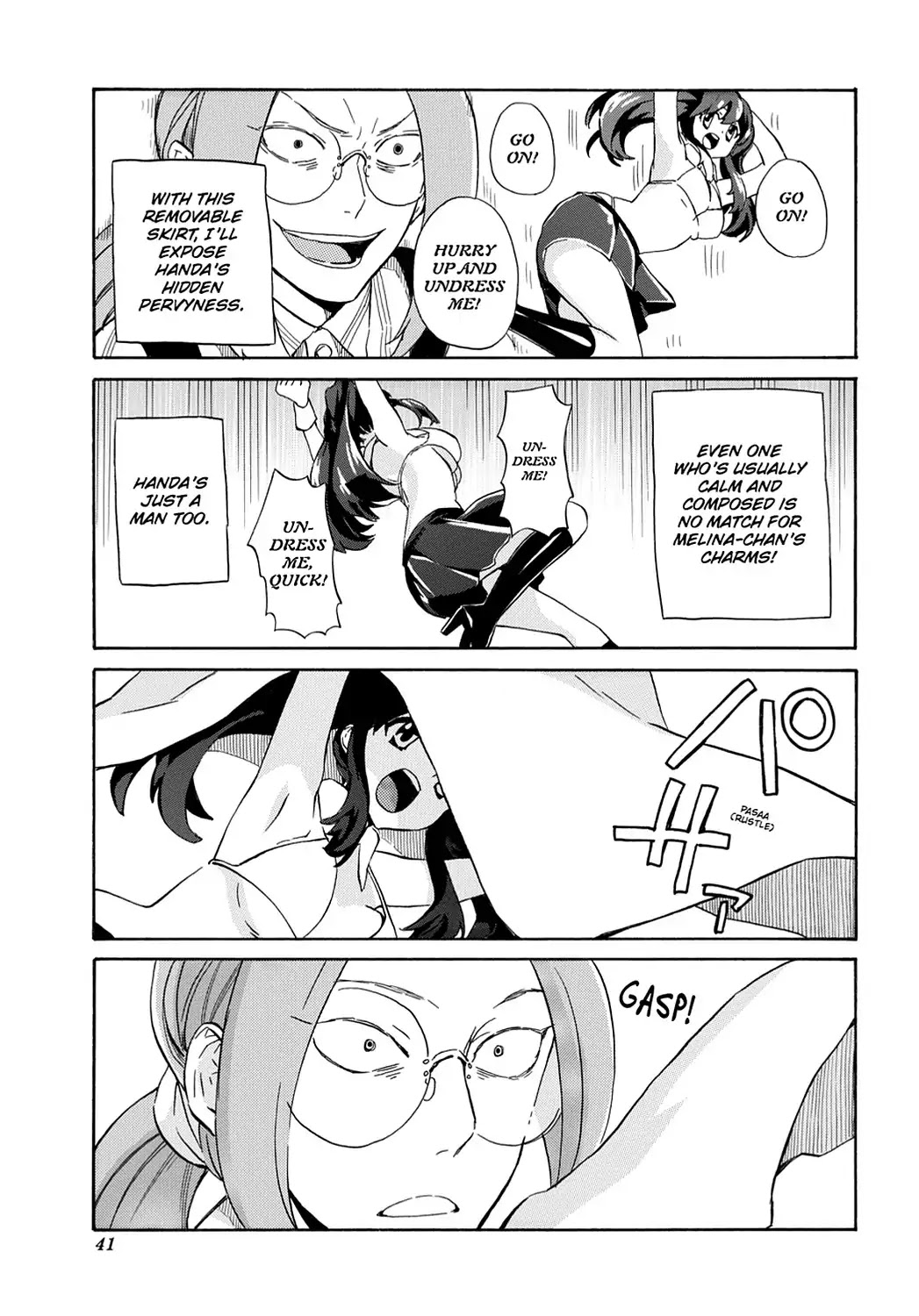 Handa-kun Chapter 17 page 15 - Chapter 17: Handa-kun & Beautie-Girls