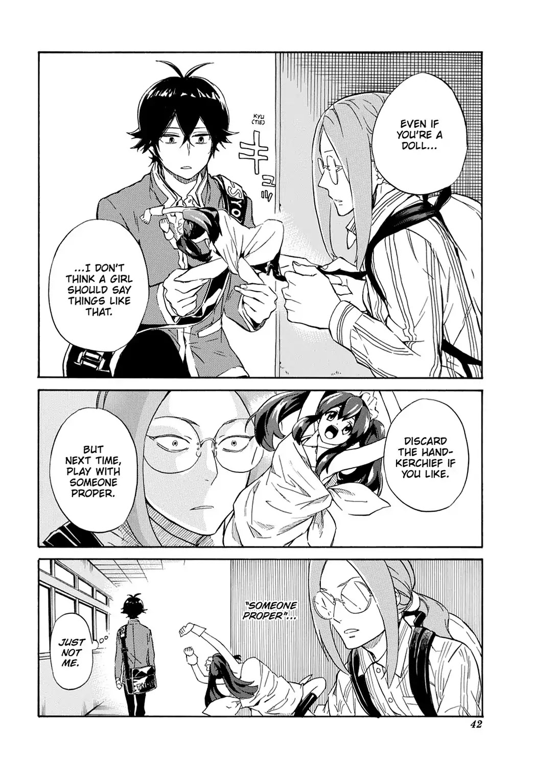 Handa-kun Chapter 17 page 16 - Chapter 17: Handa-kun & Beautie-Girls