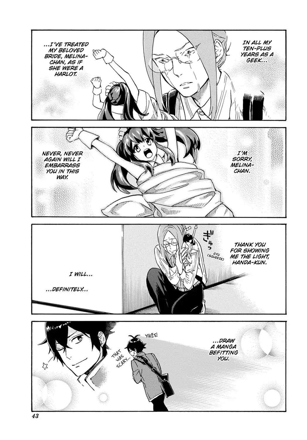 Handa-kun Chapter 17 page 17 - Chapter 17: Handa-kun & Beautie-Girls