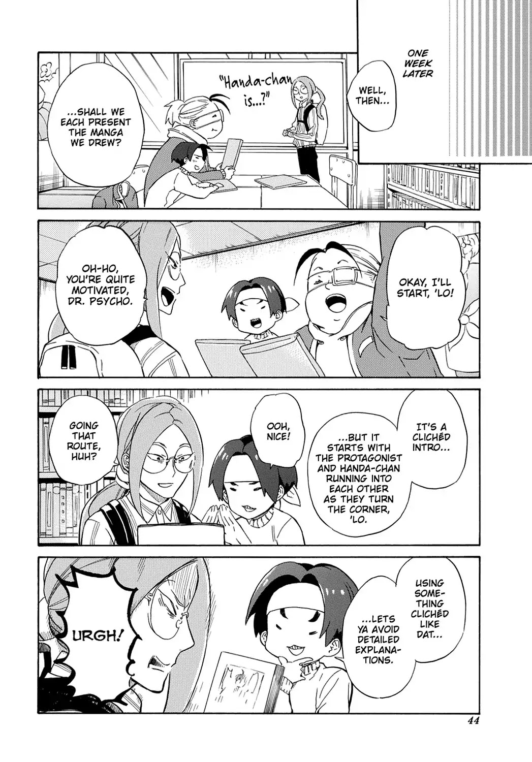 Handa-kun Chapter 17 page 18 - Chapter 17: Handa-kun & Beautie-Girls