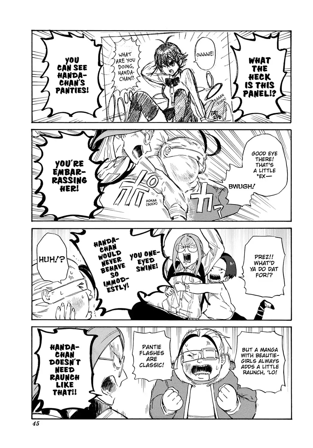 Handa-kun Chapter 17 page 19 - Chapter 17: Handa-kun & Beautie-Girls