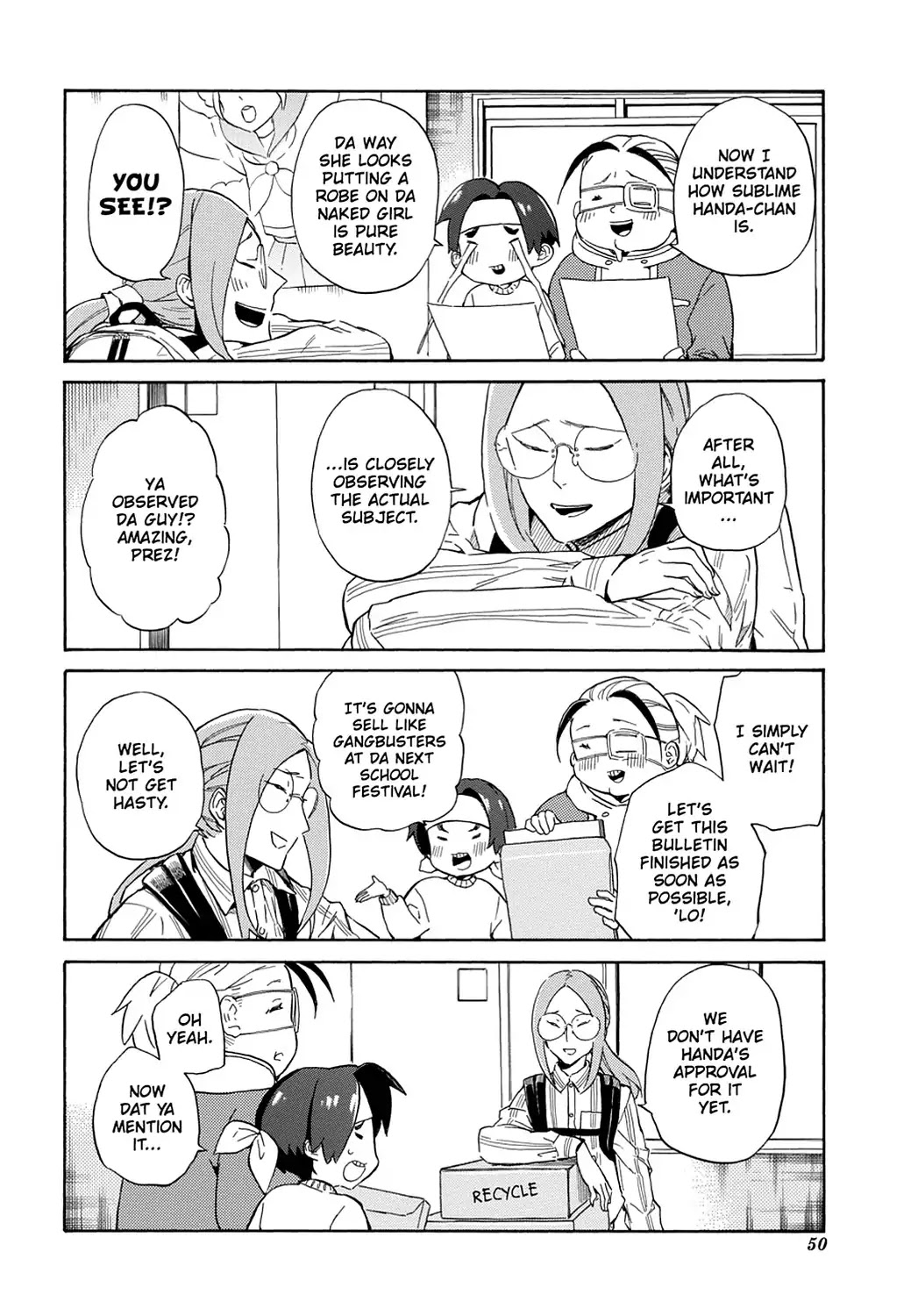 Handa-kun Chapter 17 page 24 - Chapter 17: Handa-kun & Beautie-Girls