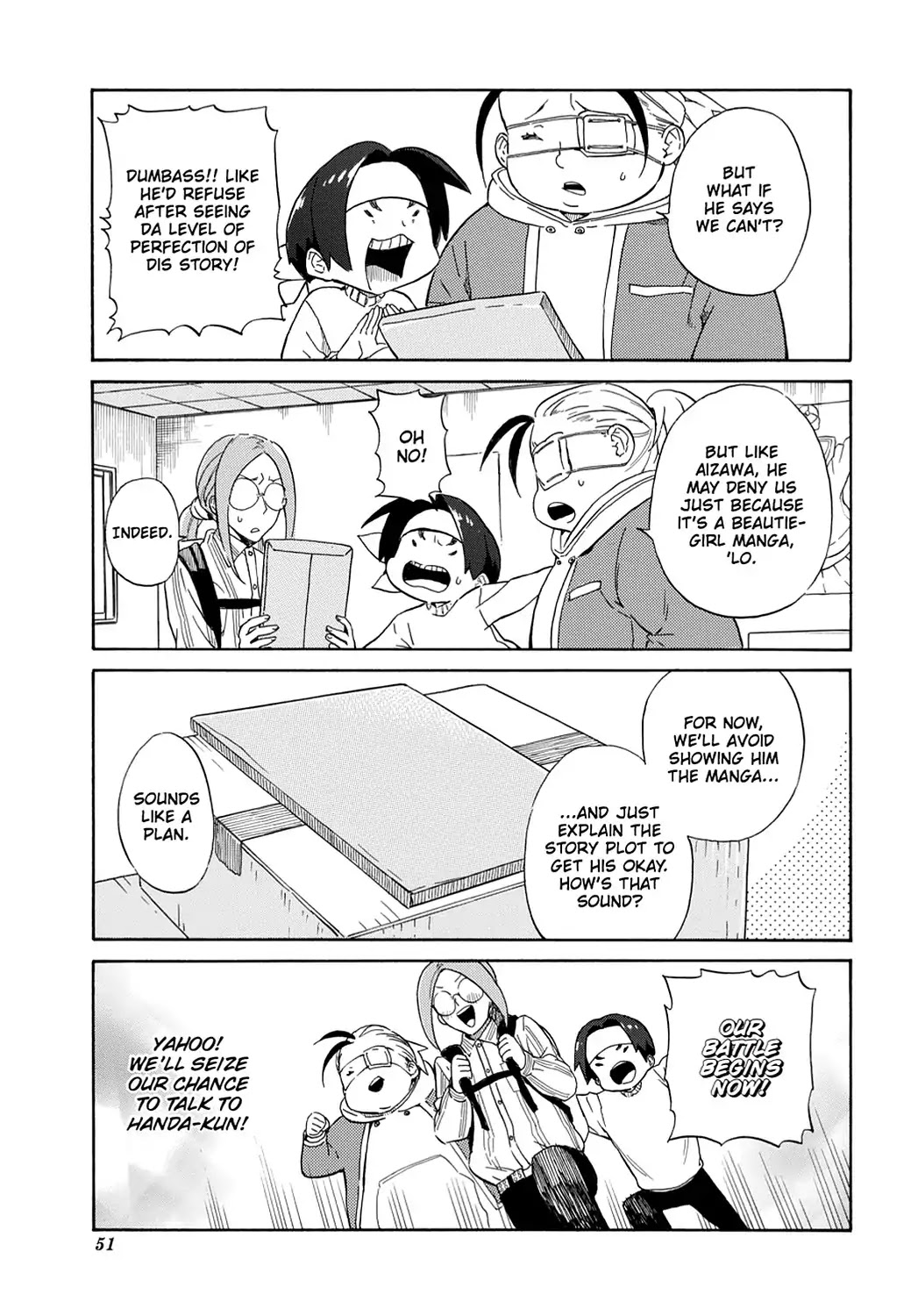 Handa-kun Chapter 17 page 25 - Chapter 17: Handa-kun & Beautie-Girls