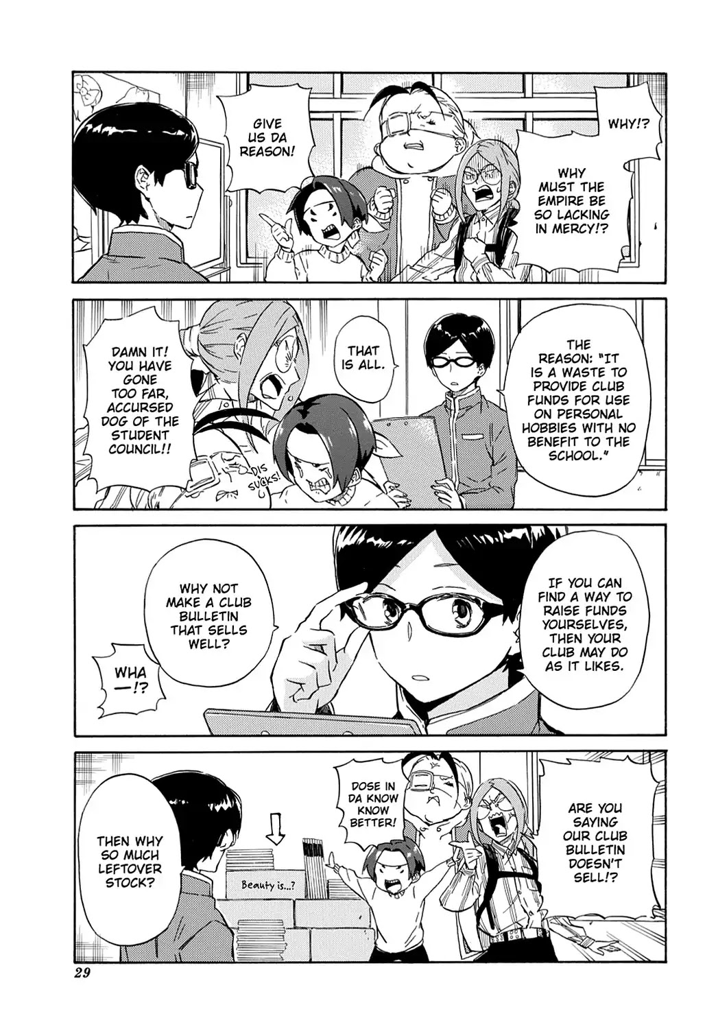 Handa-kun Chapter 17 page 3 - Chapter 17: Handa-kun & Beautie-Girls