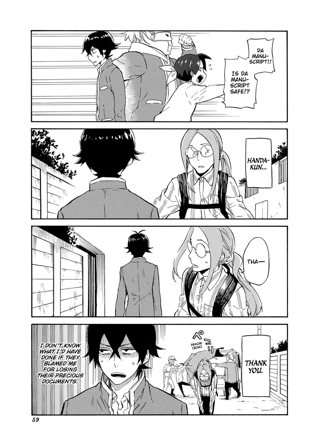 Handa-kun Chapter 17 page 33 - Chapter 17: Handa-kun & Beautie-Girls