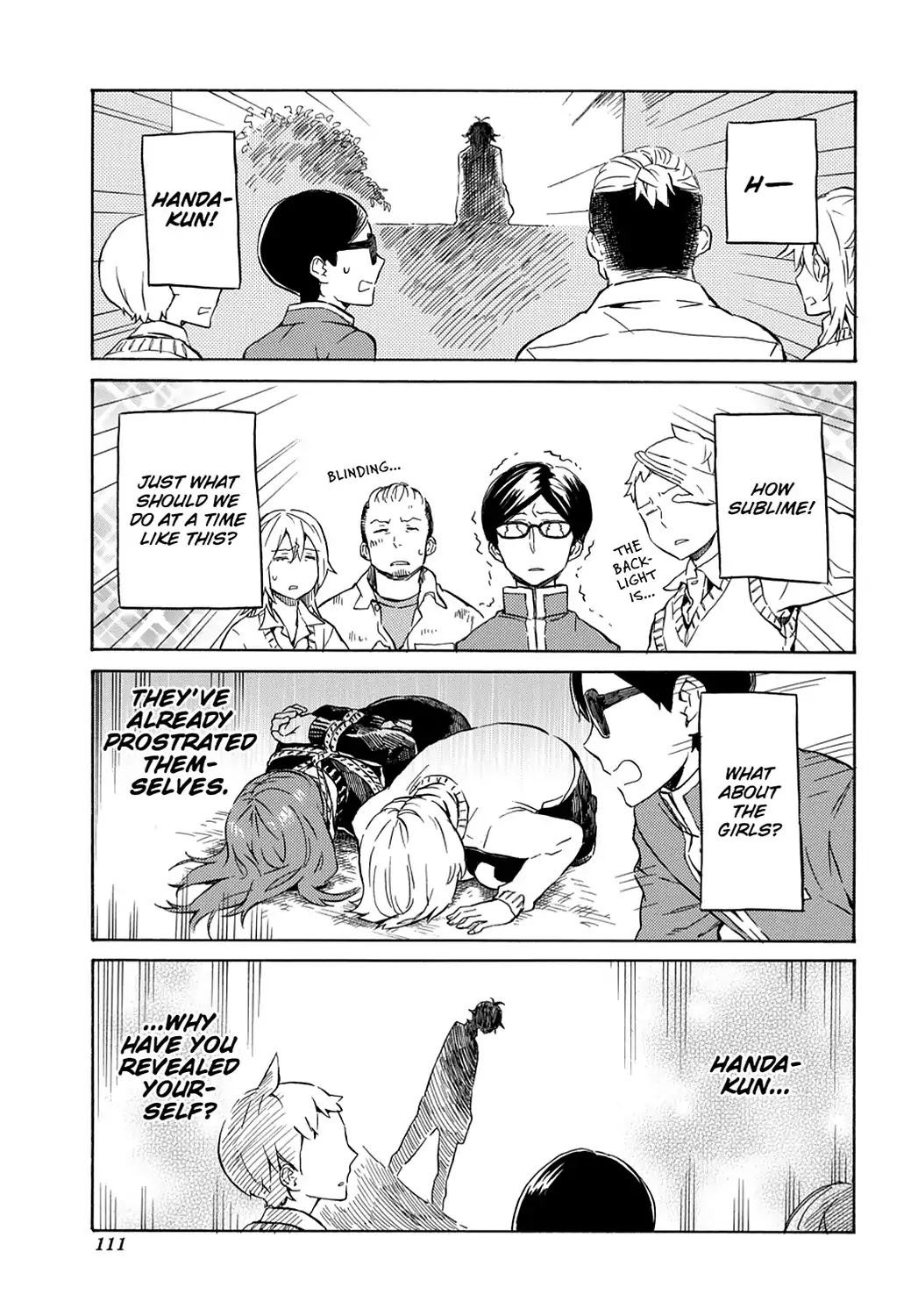 Handa-kun Chapter 19 page 23 - Chapter 19: Handa-kun & the Stalker