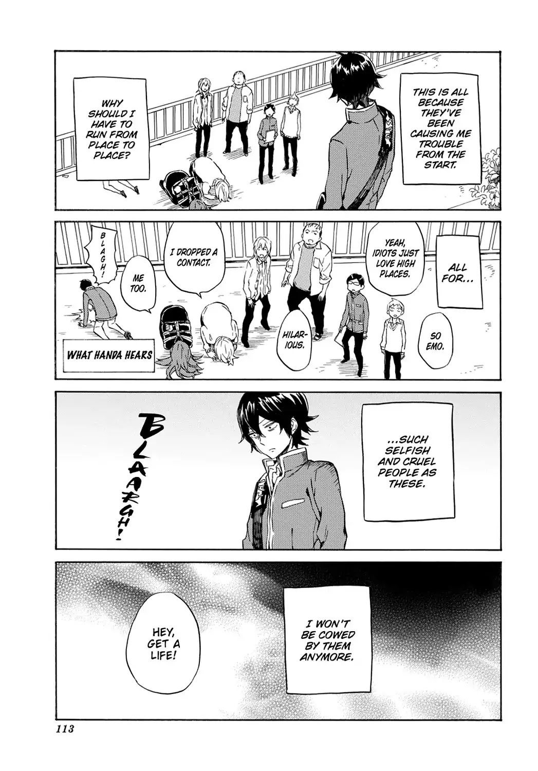 Handa-kun Chapter 19 page 25 - Chapter 19: Handa-kun & the Stalker